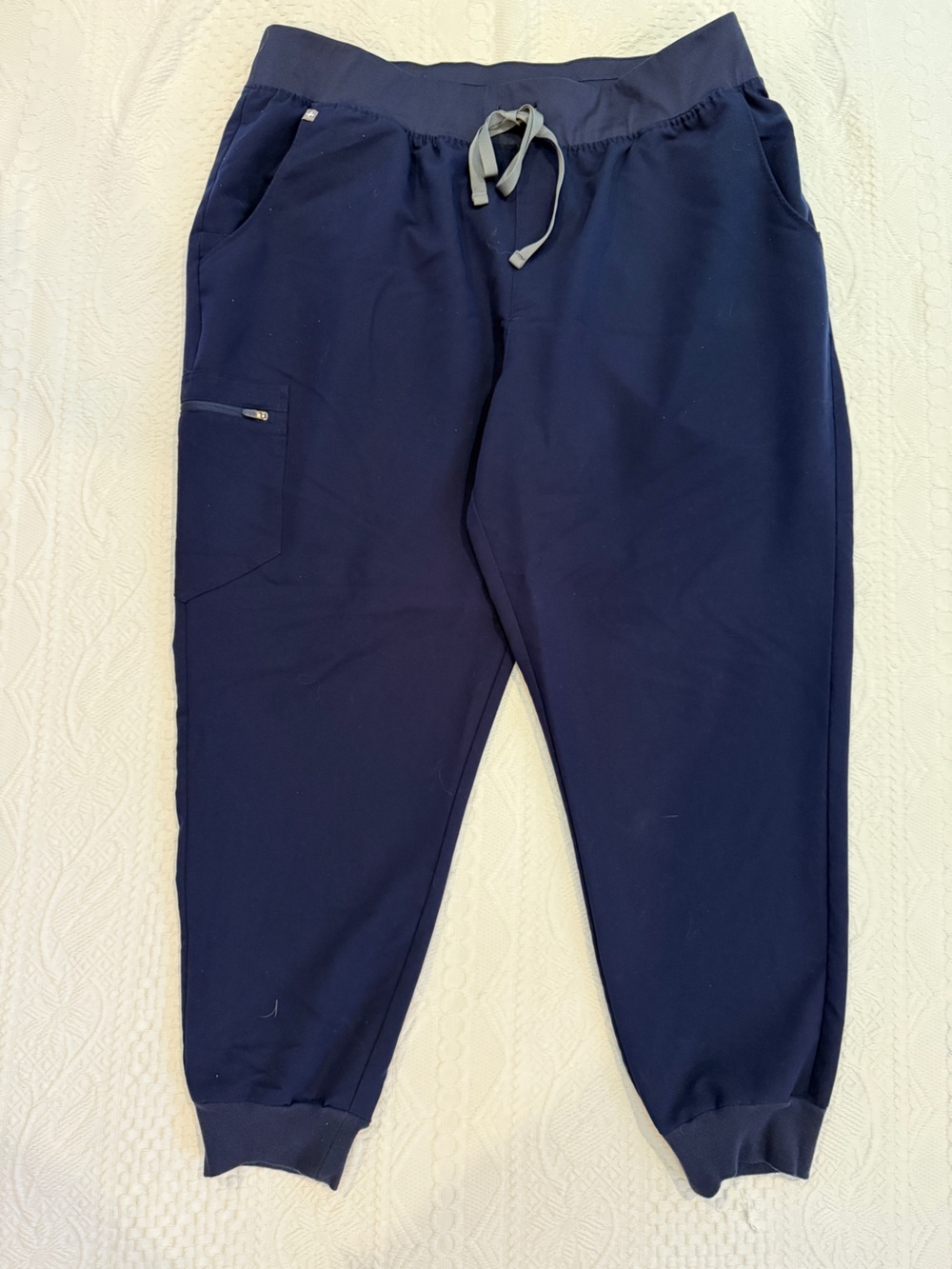 Figs 3XL navy blue scrub pants joggers